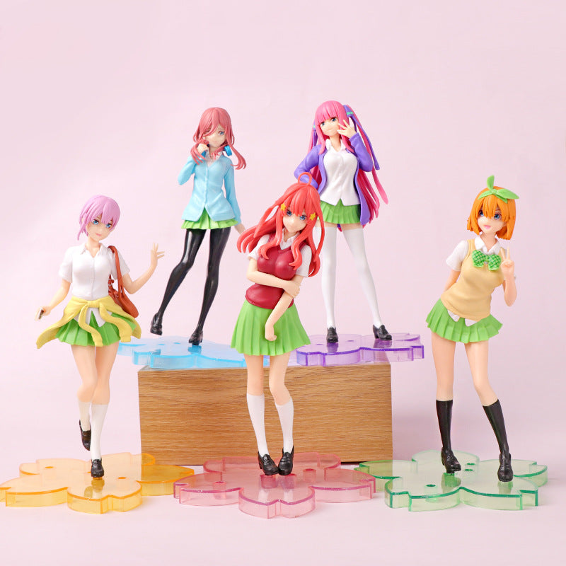 The Quintessential Quintuplets School Uniform Version Anime Girl PVC Figure