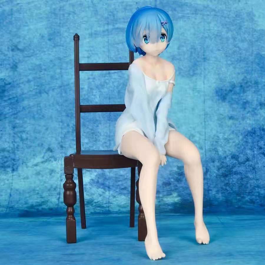 Rezero Rem Ram Anime Girl PVC Figure