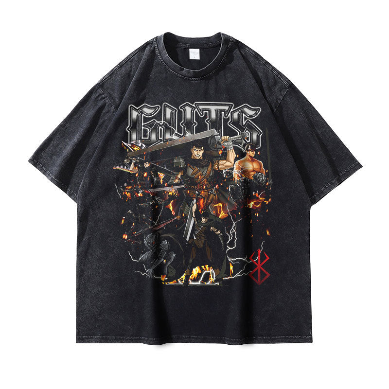 Pure Cotton Berserk DTG Printed T-shirt