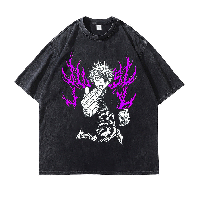 Pure Cotton Jujutsu Kaisen DTG Printed T-shirt