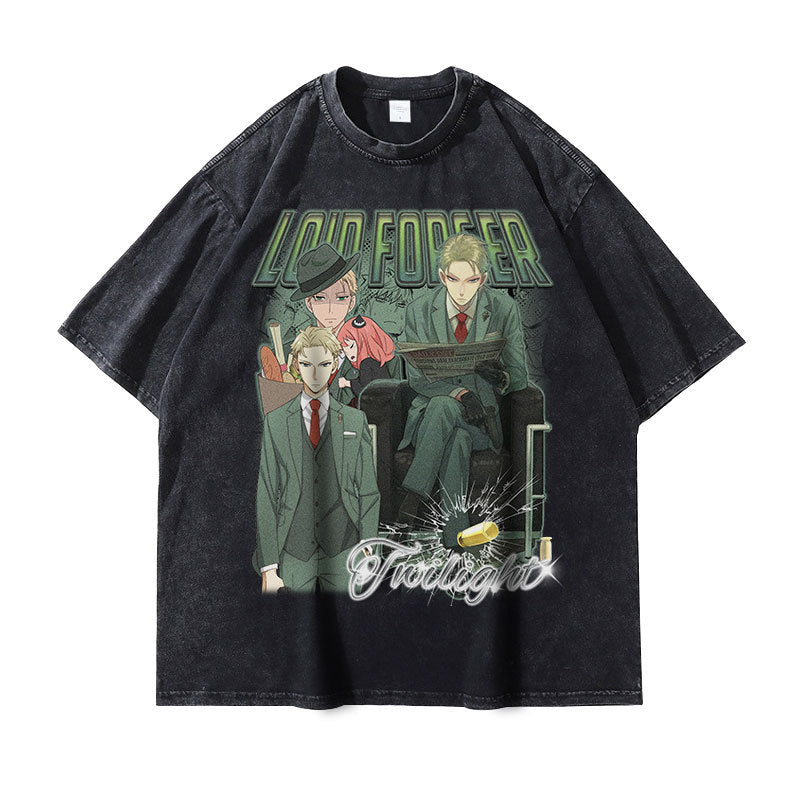 Pure Cotton Spy×Family DTG Printed T-shirt