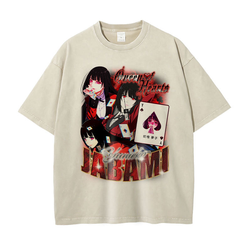 Pure Cotton Kakegurui  DTG Printed T-shirt