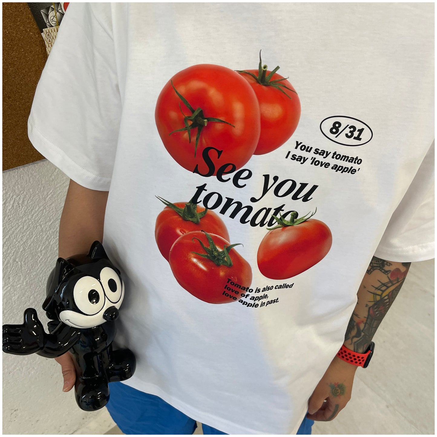 Pure Cotton See You Tomato Tshirt