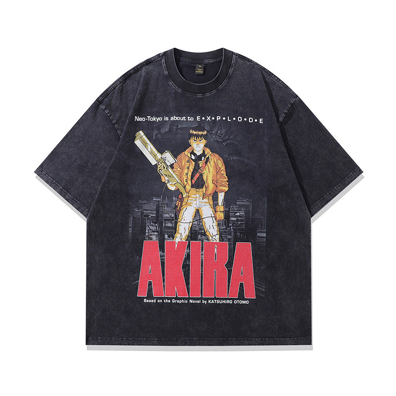 Pure Cotton Akira Neo Tokyo DTG Printed T-shirt