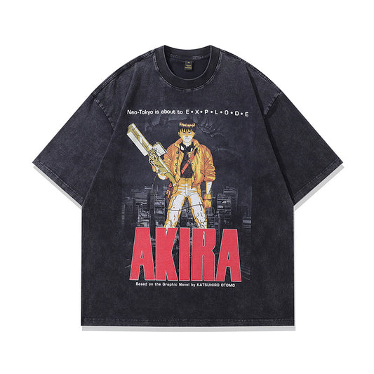 Pure Cotton Akira Neo Tokyo DTG Printed T-shirt