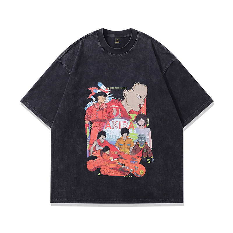 Pure Cotton Akira Aesthetic DTG Printed T-shirt