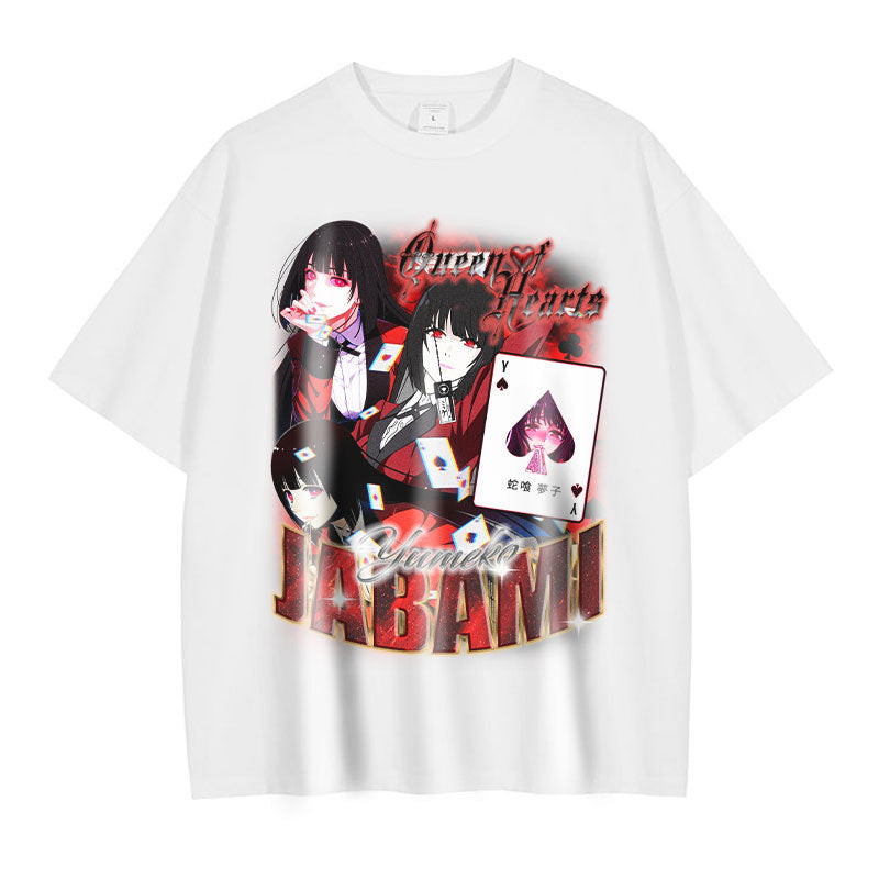 Pure Cotton Kakegurui  DTG Printed T-shirt