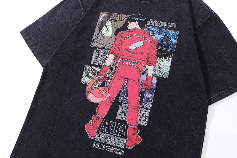 Pure Cotton Akira Kaneda Shoutarou DTG Printed T-shirt