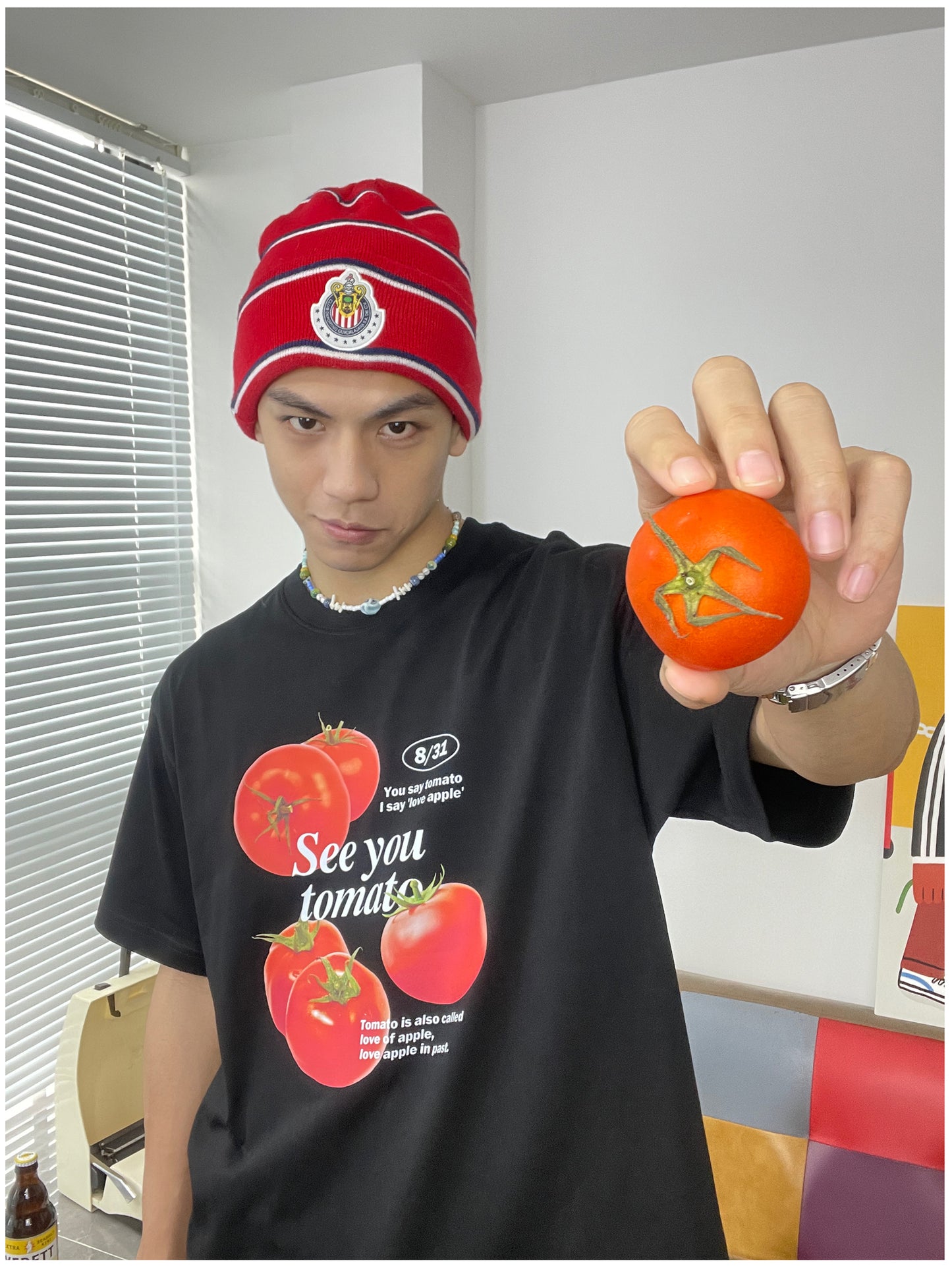 Pure Cotton See You Tomato Tshirt