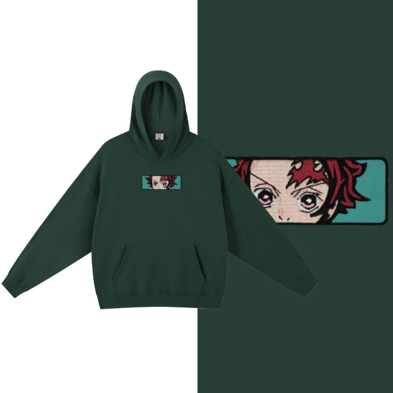 Tanjiro Embroidered Hoodie