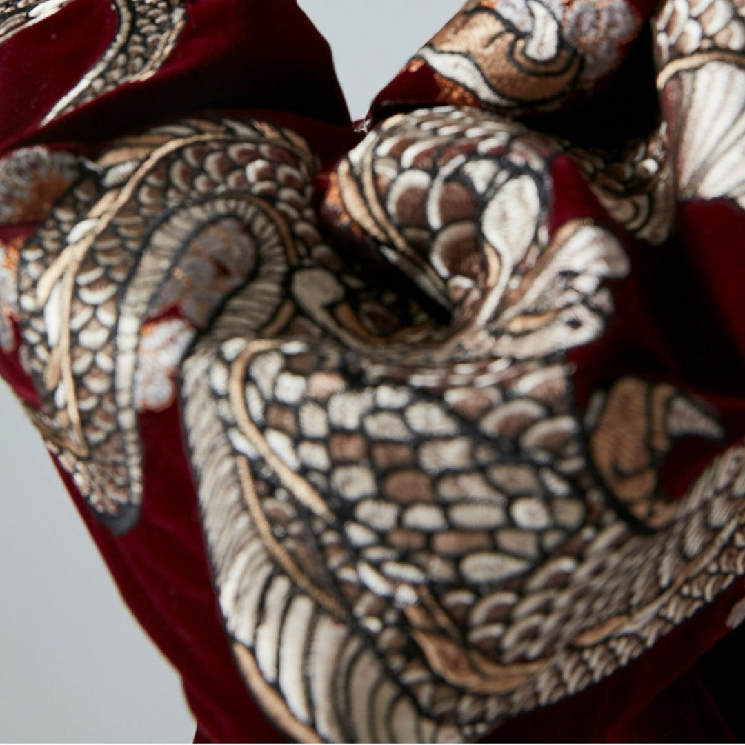 Flying Dragon Velvet Jacket
