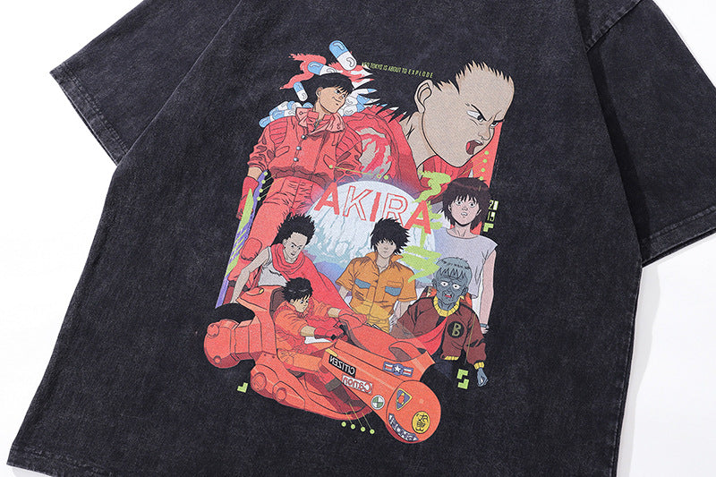 Pure Cotton Akira Aesthetic DTG Printed T-shirt