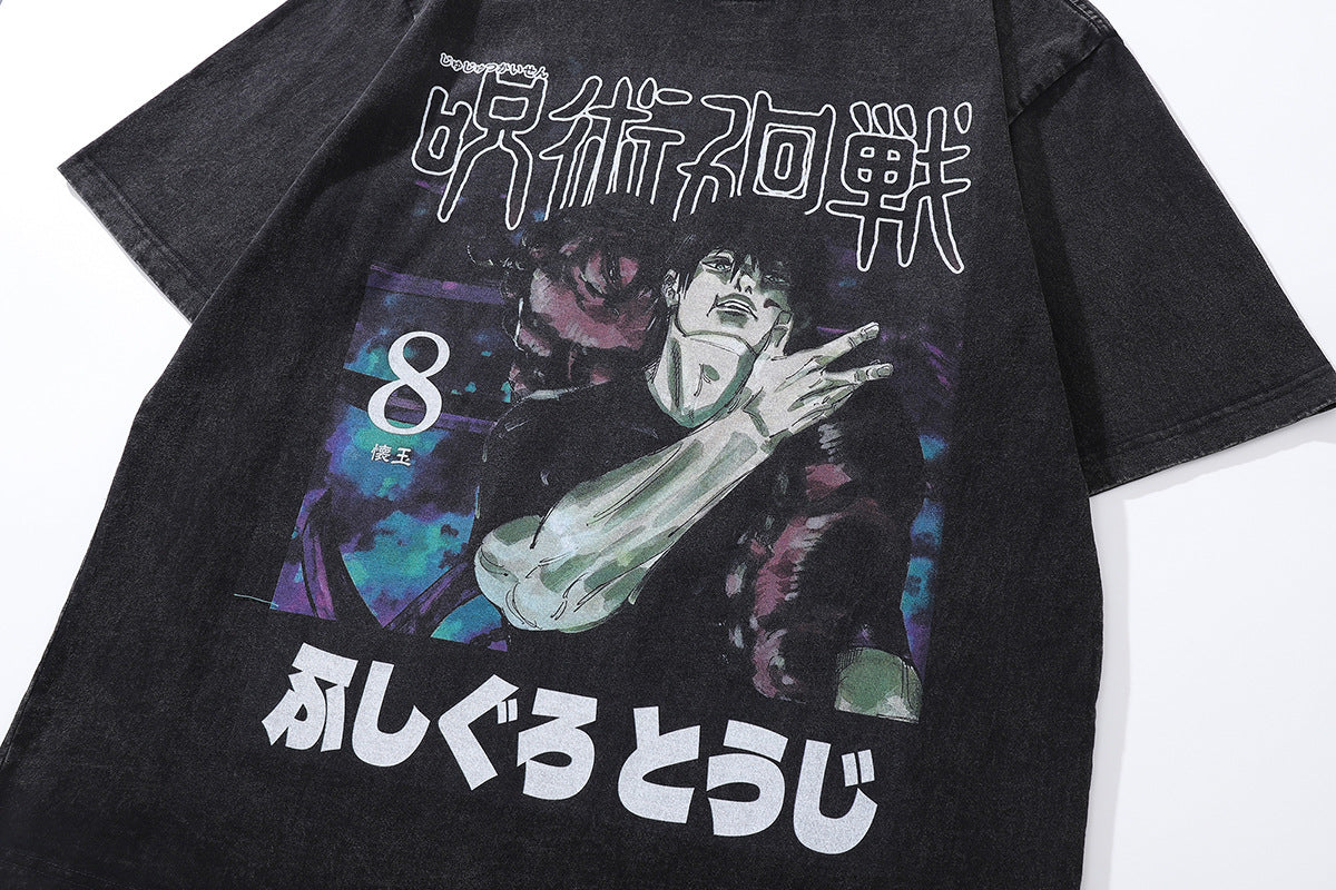 Pure Cotton Jujutsu Kaisen Cool DTG Printed Tshirt