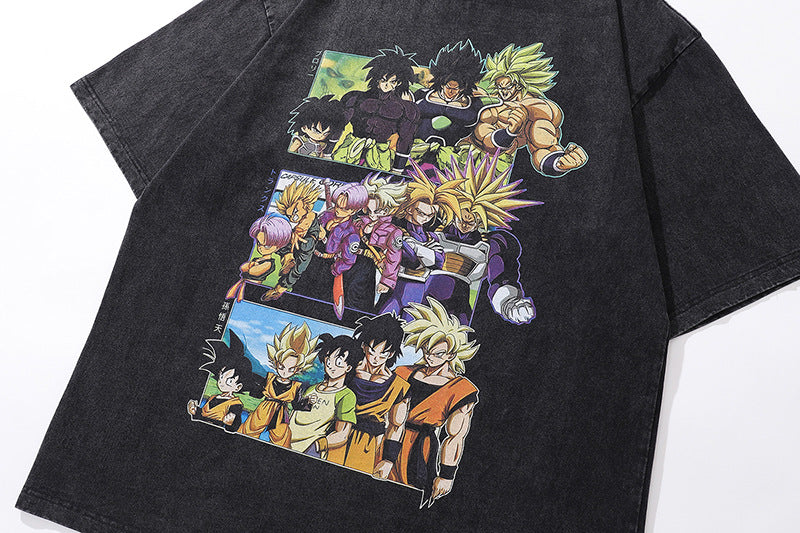 Pure Cotton Dragon Ball Anime Trunks DTG Printed T-shirt