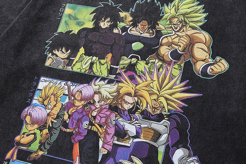 Pure Cotton Dragon Ball Anime Trunks DTG Printed T-shirt