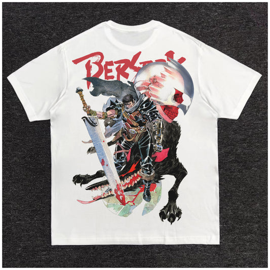 Pure Cotton Berserk DTG Printed T-shirt