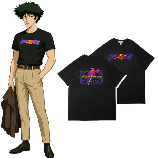 Pure Cotton Cowboy Bebop Logo T-paita