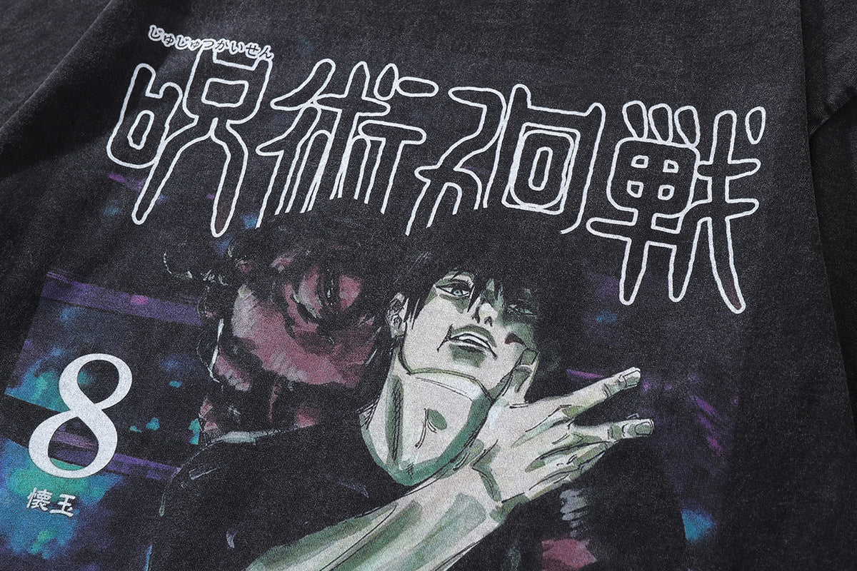 Pure Cotton Jujutsu Kaisen Cool DTG Printed Tshirt