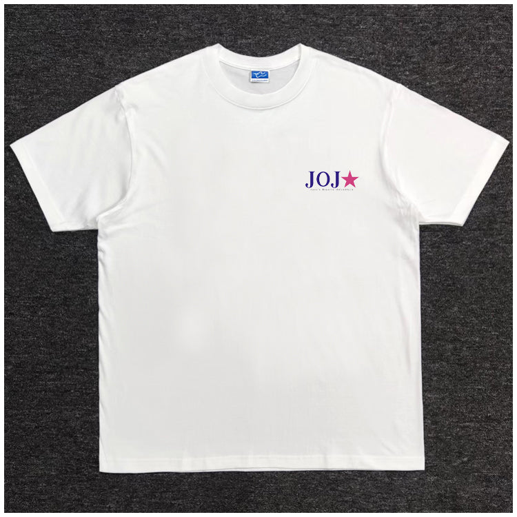 Pure Cotton Jojo’s Bizzare Adventure Dio The World DTG Printed T-shirt