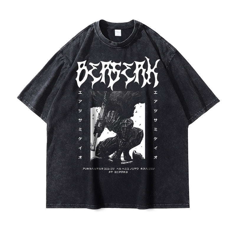 Pure Cotton Berserk DTG Printed T-shirt