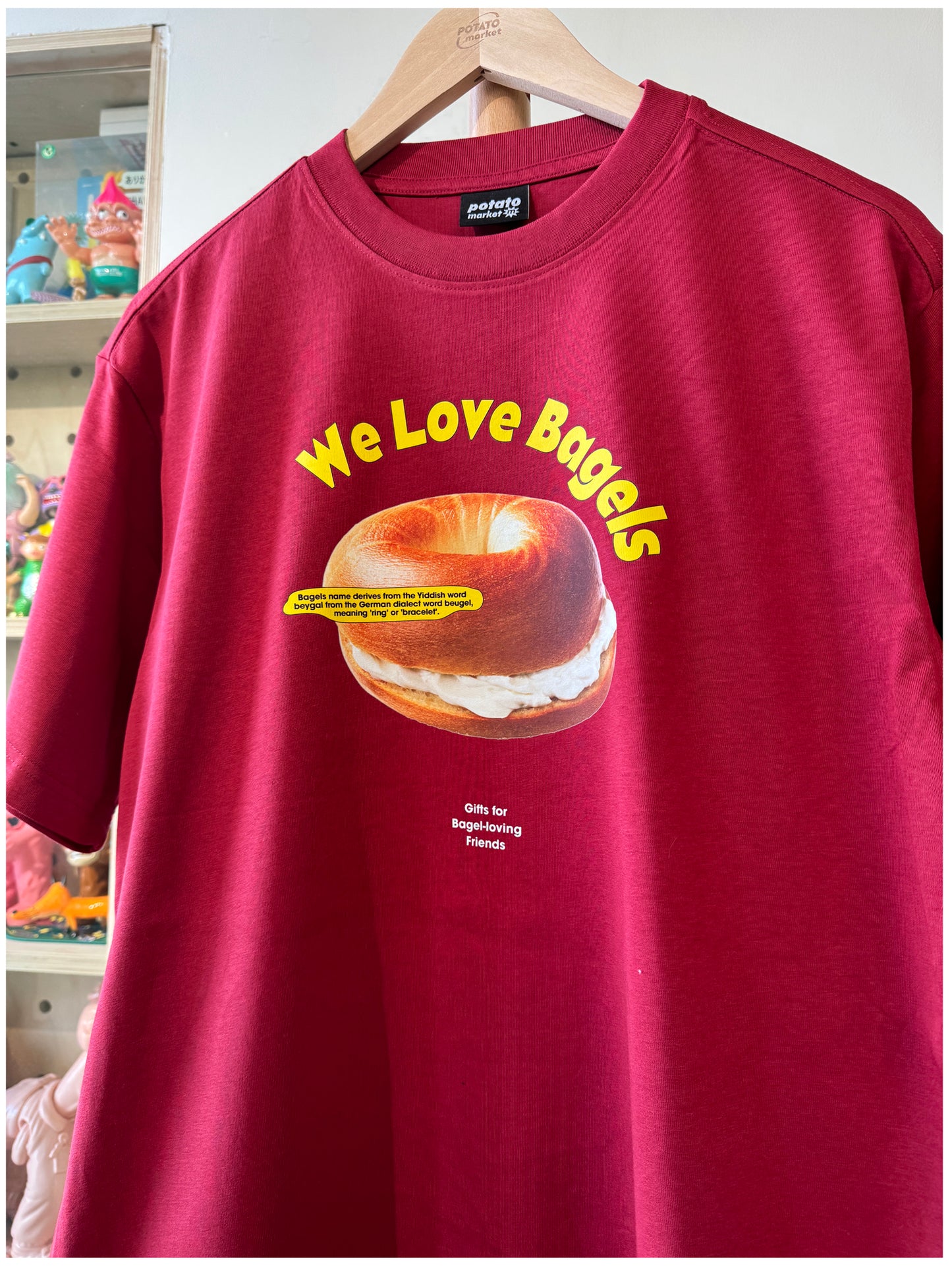 Pure Cotton We Love Bagels Tshirt