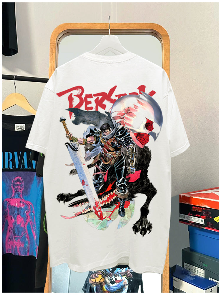 Pure Cotton Berserk DTG Printed T-shirt