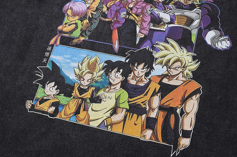 Pure Cotton Dragon Ball Anime Trunks DTG Printed T-shirt