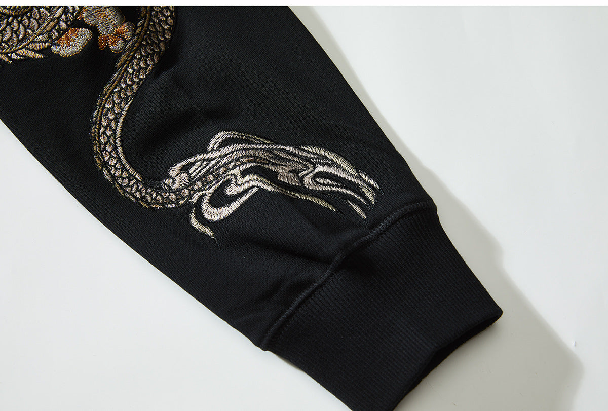Dragon Sukajan Embroidered Hoodie