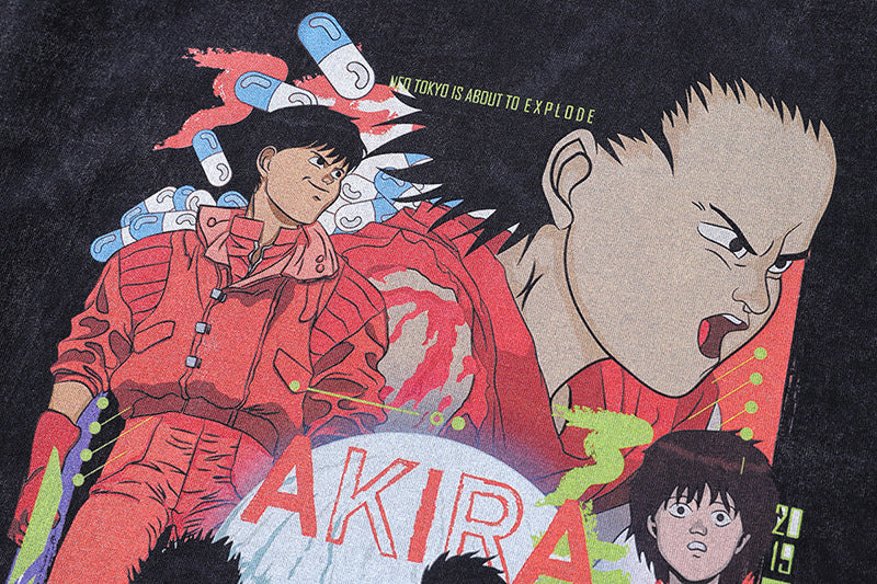 Pure Cotton Akira Aesthetic DTG Printed T-shirt