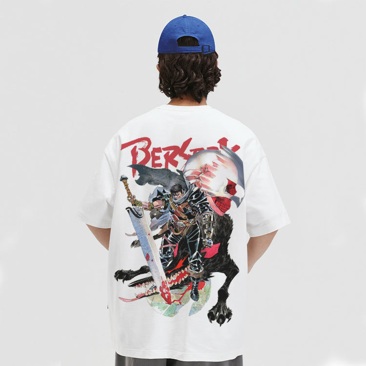 Pure Cotton Berserk DTG Printed T-shirt