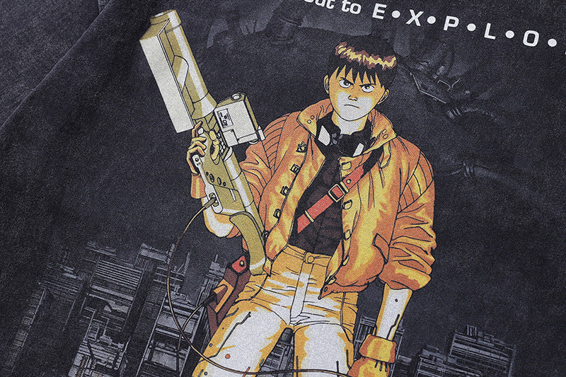 Pure Cotton Akira Neo Tokyo DTG Printed T-shirt