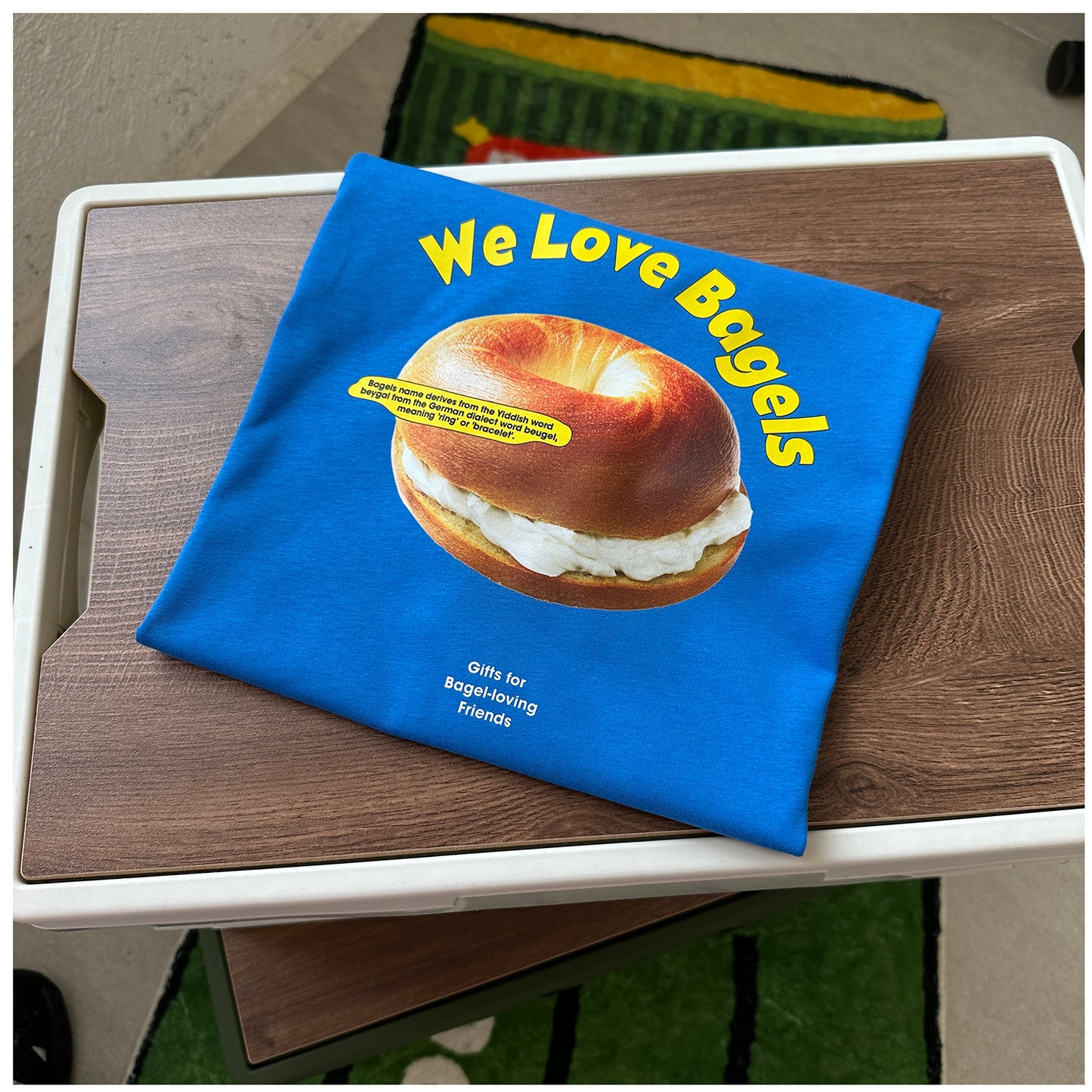 Pure Cotton We Love Bagels Tshirt