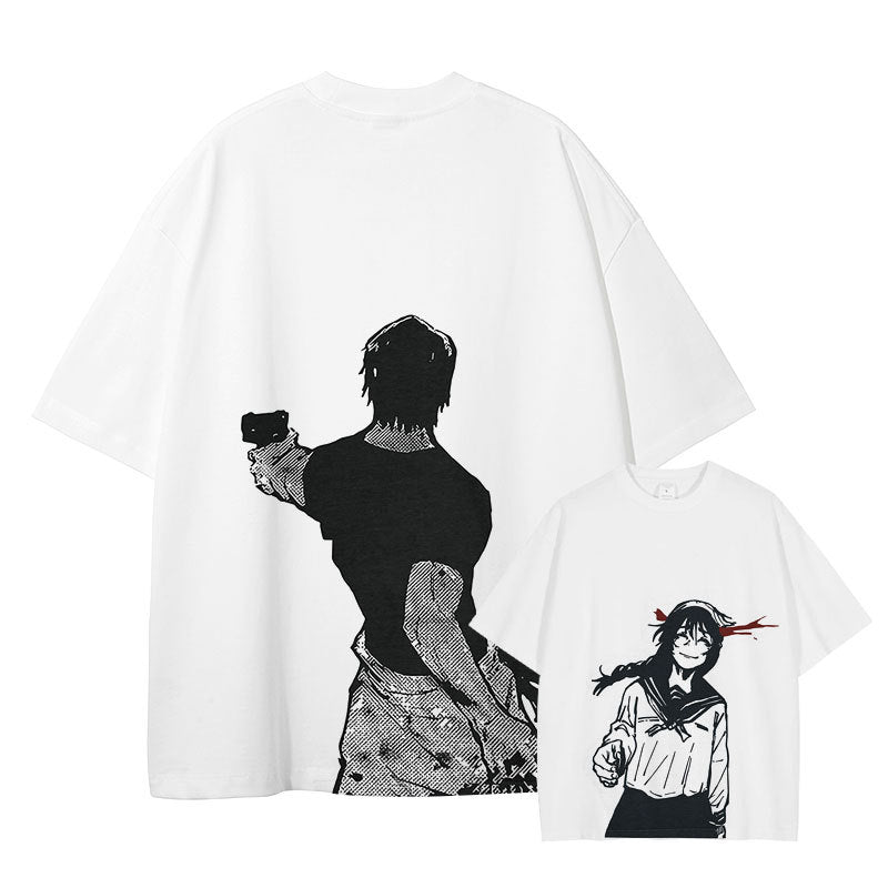 Pure Cotton Jujutsu Kaisen DTG Printed T-shirt