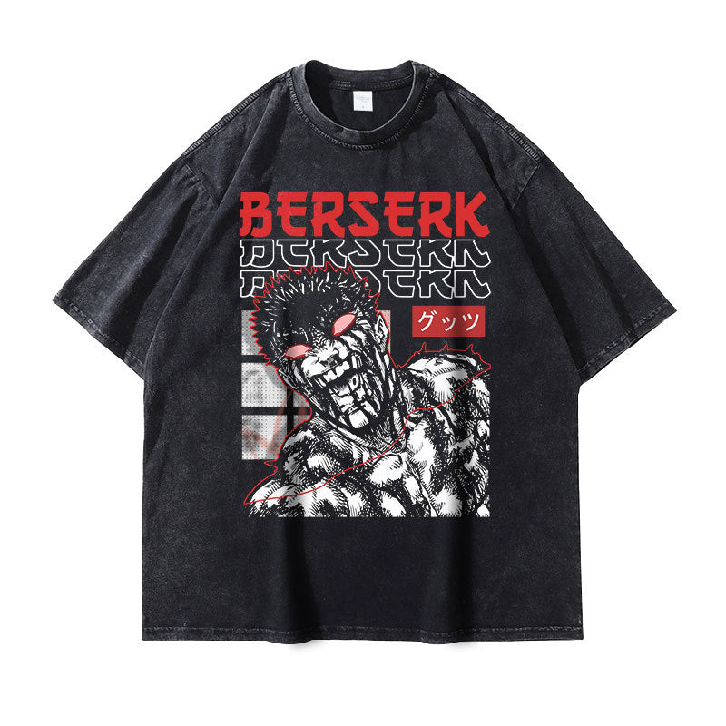 Pure Cotton Berserk DTG Printed T-shirt