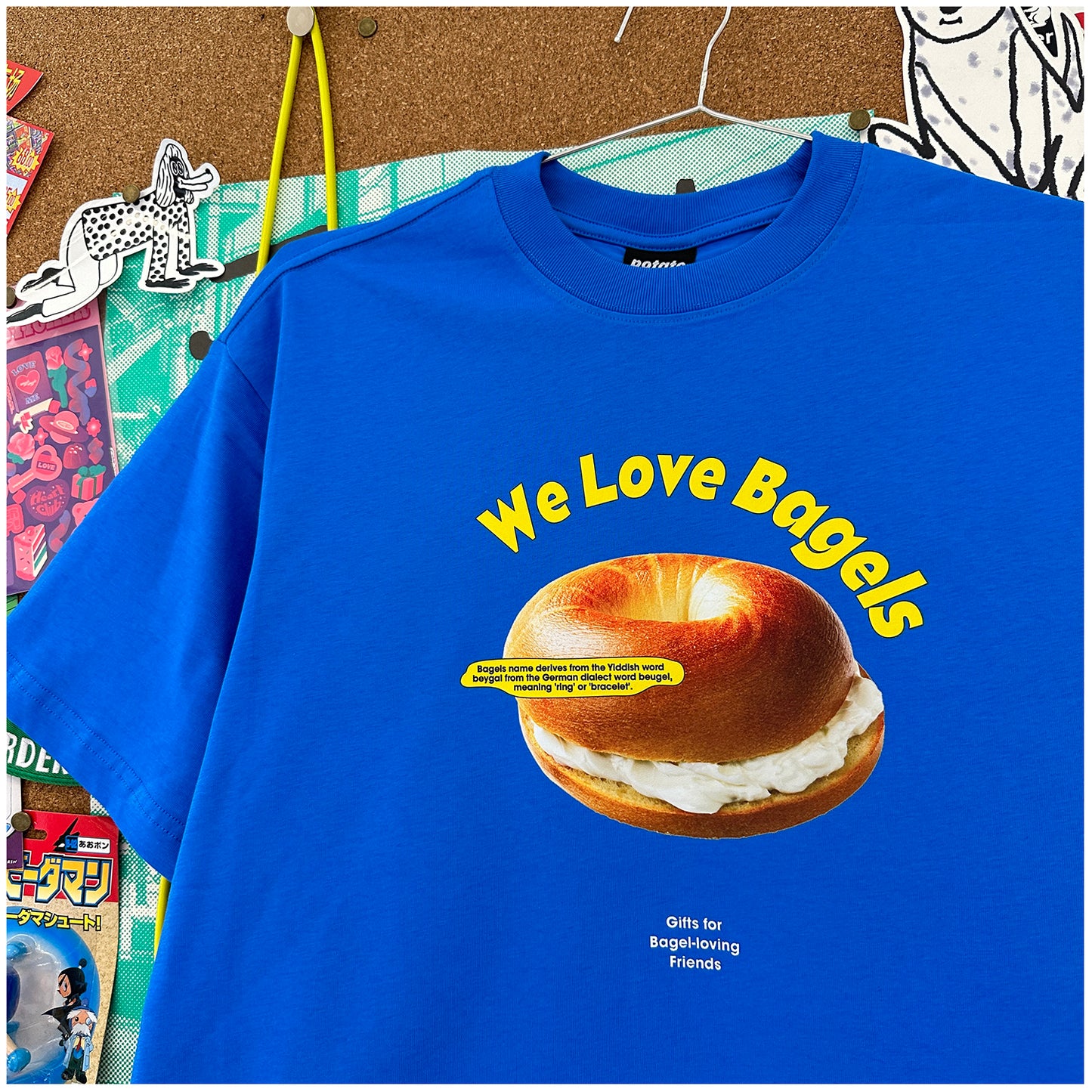 Pure Cotton We Love Bagels Tshirt