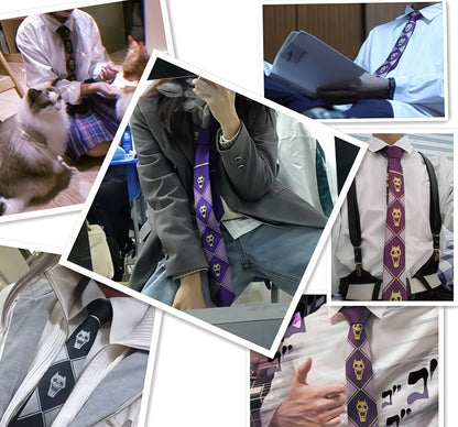 JoJo’s Bizarre Adventure Kira Yoshikage Premium Tie