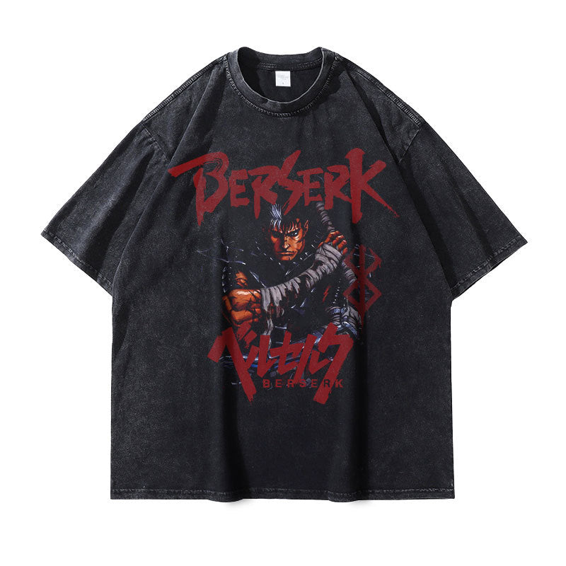 Pure Cotton Berserk DTG Printed T-shirt