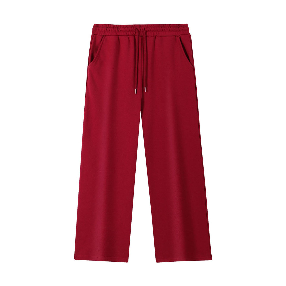 Relaxed Straight-Leg Sweatpants