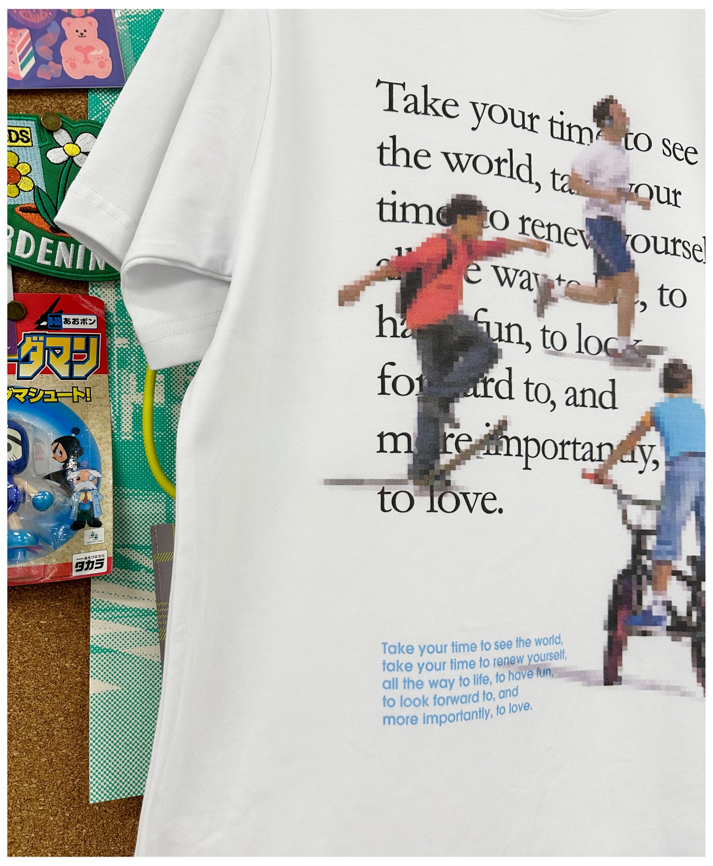 Pure Cotton Take Your Time Tshirt