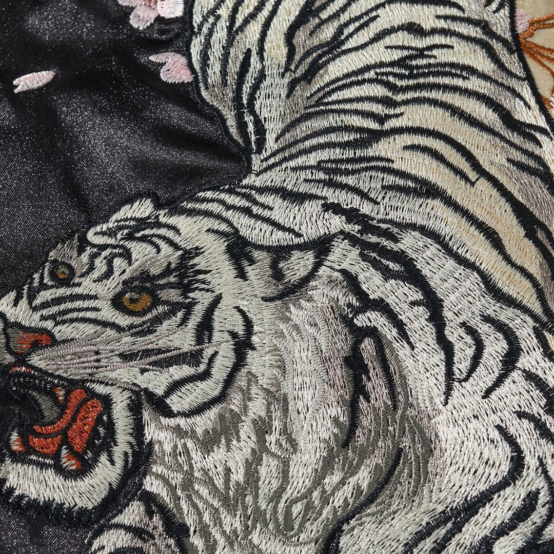 Blue Dragon & White Tiger Sukajan Jacket