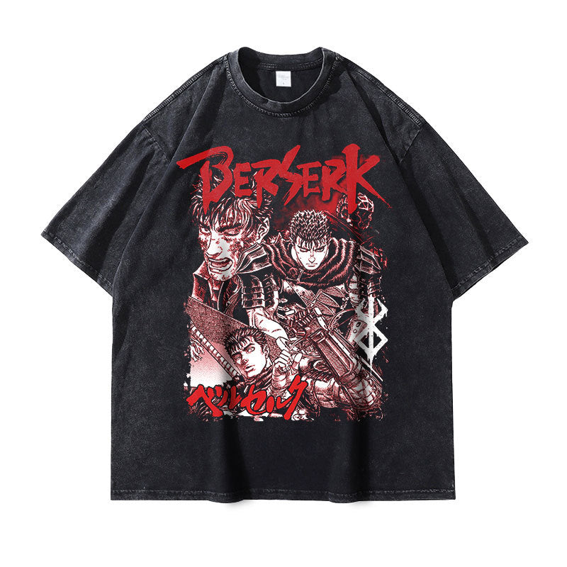 Pure Cotton Berserk DTG Printed T-shirt