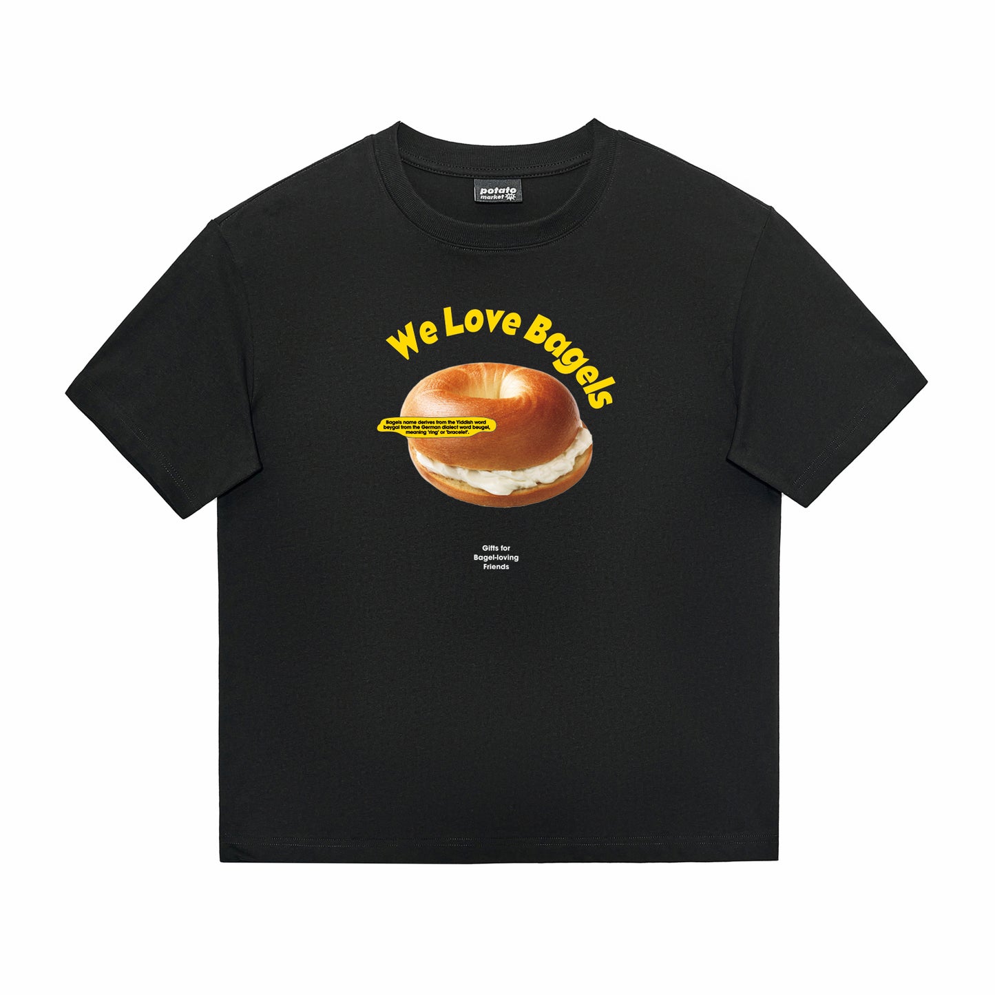 Pure Cotton We Love Bagels Tshirt