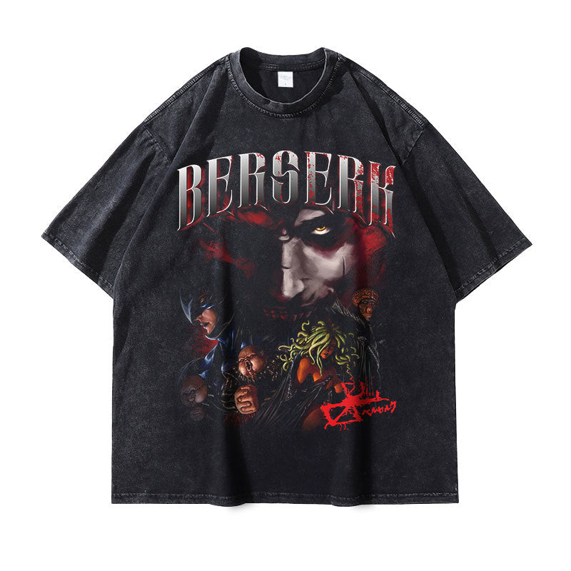 Pure Cotton Berserk DTG Printed T-shirt