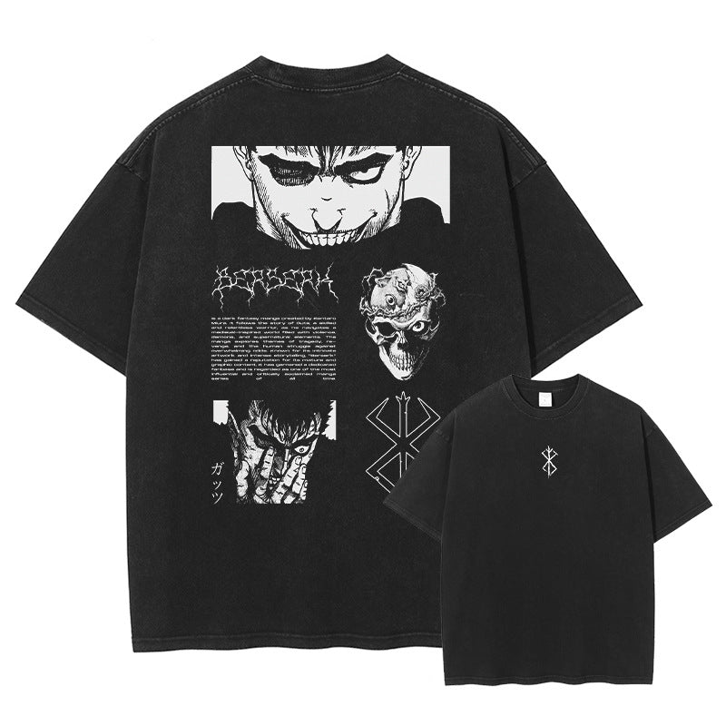 Pure Cotton Berserk DTG Printed T-shirt