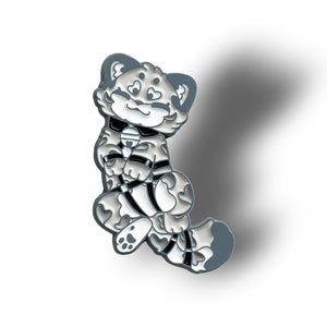 Playful Leopard Enamel Pin