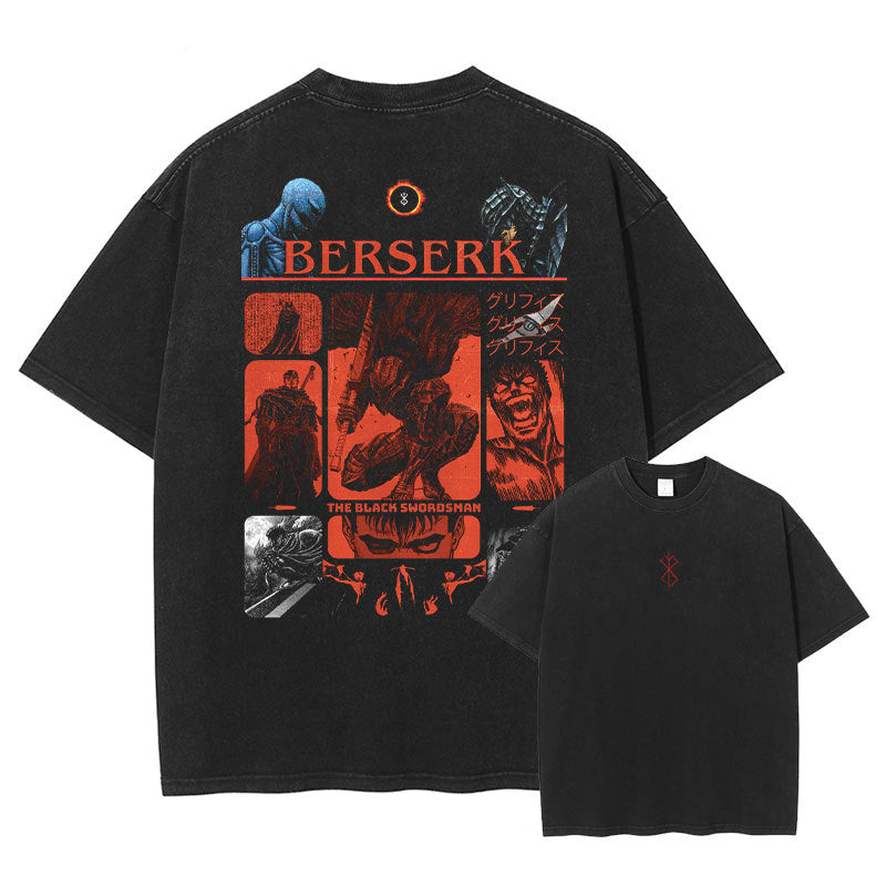 Pure Cotton Berserk DTG Printed T-shirt