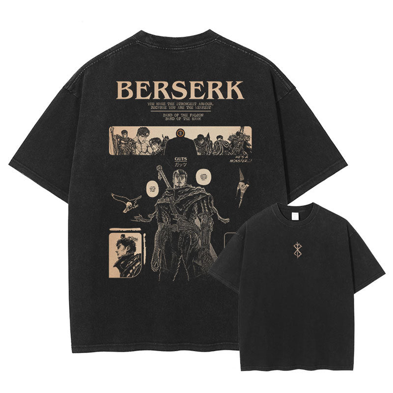 Pure Cotton Berserk DTG Printed T-shirt