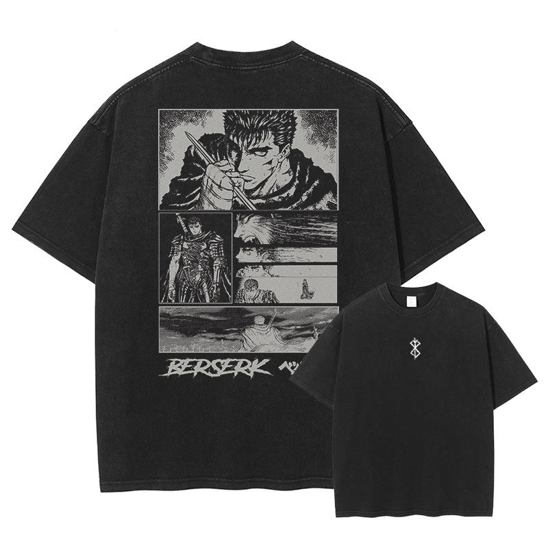 Pure Cotton Berserk DTG Printed T-shirt