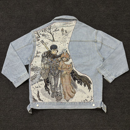 Berserk Guts & Casca Denim Jacket