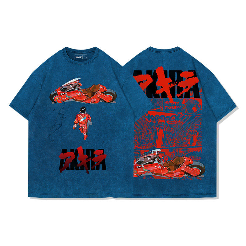 Neo Tokyo Retro Motorcycle T-Shirt